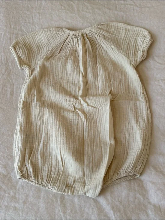 H&M Organic Cotton Gauze Muslin Romper 18 Months - Picture 3 of 3